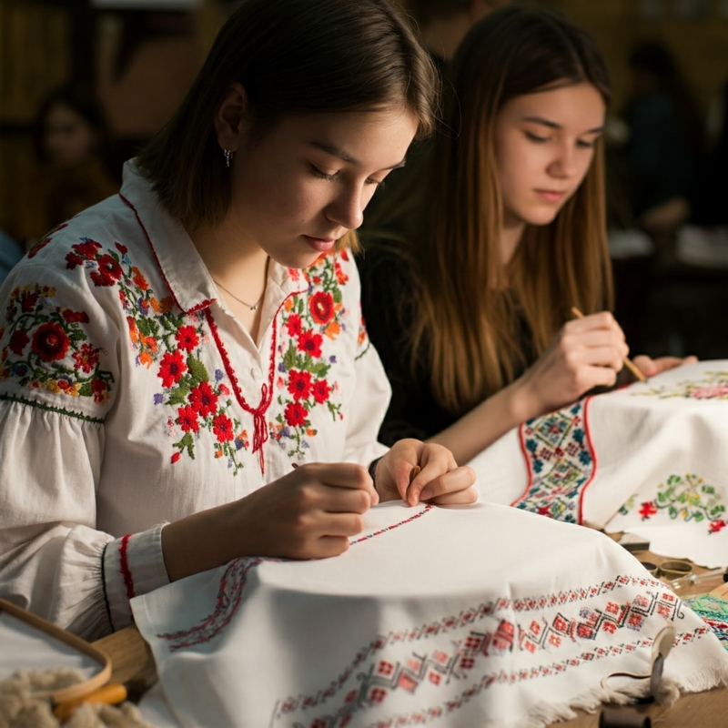 Warsztaty Stroje Ludowe Regionu Śląsko-Częstochowskiego